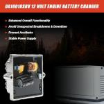 12V Engine Battery Charger for Generac Generators