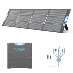 220W Foldable Solar Panel for Outdoor Power