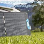 220W Foldable Solar Panel for Outdoor Power