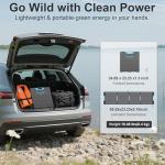 220W Foldable Solar Panel for Outdoor Power