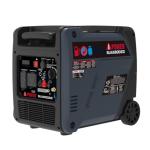 A-iPower 5800-Watt Dual Fuel Quiet Portable Inverter Generator, Electric Start RV Ready, EPA & CARB Compliant CO Sensor, With Telescopic Handle For Backup Home Use, Tailgating & Camping (SUA5800iED)