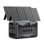 BLUETTI Apex 300 Solar Generator (2025 New) with 2 350W Solar Panels, 2764.8Wh LFP Battery Backup with 6 3840W AC Outlets (7680W Surge), 120V/240V Dual Voltage, Ideal for Camping and Off-Grid Living