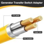 MECCANIXITY 10ft RV Generator Transfer Switch Adapter