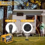 MECCANIXITY 10ft RV Generator Transfer Switch Adapter