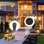 MECCANIXITY 10ft RV Generator Transfer Switch Adapter