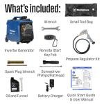 Westinghouse 4000W Dual Fuel Inverter Generator