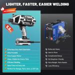 Portable 110V IGBT Inverter Arc Welder with Goggles