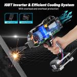 Portable 110V IGBT Inverter Arc Welder with Goggles