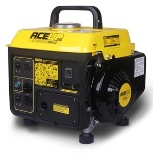 Aceup 1,200W Portable Gas Generator for Camping