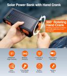 GOODaaa 45800mAh Wireless Power Bank with Hand Crank