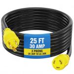30 Amp Generator Extension Cord, 25 FT