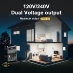 OSCAL PowerMax 6000 Solar Generator with Solar Panels