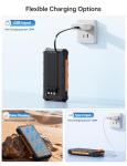 20000mAh Solar Power Bank with Fast Charging