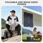 300W Portable Solar Generator with Foldable 60W Panel