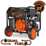 WEN 5,600-Watt Dual Fuel Portable Generator