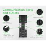 APC UPS 1500VA Battery Backup Surge Protector, BR1500G Backup Battery Power Supply with AVR