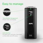 APC UPS 1500VA Battery Backup Surge Protector, BR1500G Backup Battery Power Supply with AVR