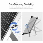 Voltset Solar Panel Kit 30W 12V, Solar Battery Trickle Charger Maintainer, Waterproof Solar Panel + Upgrade Charge Controller + Adjustable Mount Bracket for Boat RV Motorcycle Marine