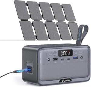 Daran 100W Portable Solar Power Station & Battery