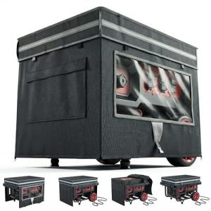 Generator Cover for 3000W-12000W Generators, Black
