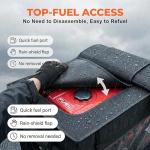 Generator Cover for 3000W-12000W Generators, Black