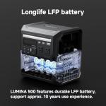 Segway Lumina 500 Portable Power Station, 512Wh