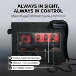 Generator Cover for 3000W-12000W Generators, Black