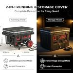 Generator Cover for 3000W-12000W Generators, Black