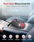 BESTEK 300W Pure Sine Wave Car Inverter