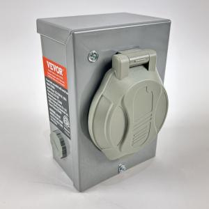 VEVOR 50 Amp Generator Cord and Inlet Box Kit