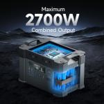 2000W Portable Power Station with Solar Generator