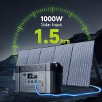 2000W Portable Power Station with Solar Generator
