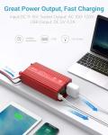BESTEK 500W Pure Sine Wave Power Inverter
