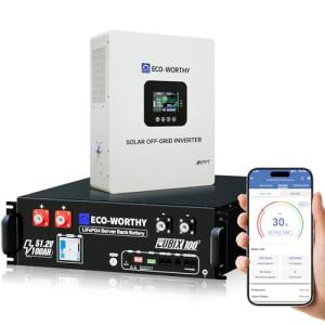 ECO-WORTHY 5120Wh Backup Power Station with Inverter