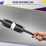 Enerlites 30 Amp Locking Plug for Generators