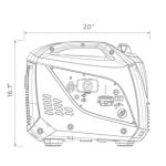 Firman WO1781 1700/2100 Watt Inverter Generator
