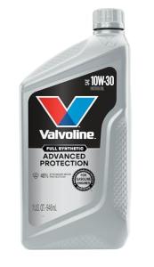 Valvoline Advanced Full Synthetic 10W-30 Motor Oil