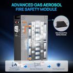 ECO-WORTHY 48V 314Ah (V1) LiFePO4 Lithium Battery, 16.1kWh High Capacity Energy Storage with Breakers, 200A PACE BMS, 7" LCD, RS485/CAN/RS232, Ideal for Home Backup, Off-Grid, Solar System