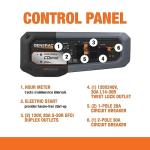 Generac GP8000E Electric Start Portable Generator