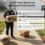 ECO-WORTHY 48V 600Ah LiFePO4 Battery Pack with Bluetooth