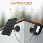 Solar Charger for Ring Camera, 4W with 10FT Cable