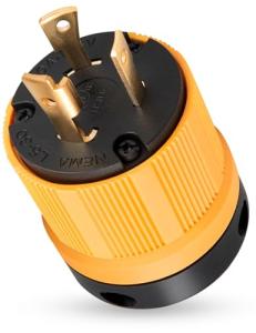 MECMO 30A 125V Twist Lock Generator Plug