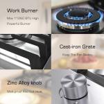 KOXKING 12" Dual Fuel Gas Cooktop for RVs