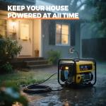 50 Amp 10ft Generator Extension Cord, NEMA 14-50P