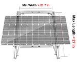 Renogy Side Pole Mount for 50W/100W Solar Panels