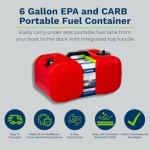 Scepter 6 Gallon Marine Portable Fuel Tank