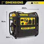 Champion 4250W Dual Fuel RV-Ready Inverter Generator