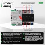 100A Automatic Transfer Switch for Home Generators