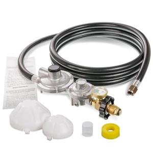 BlueStars 10FT Propane Regulator Hose & Gauge