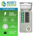 Nature's Generator 6-Circuit 30A Transfer Switch
